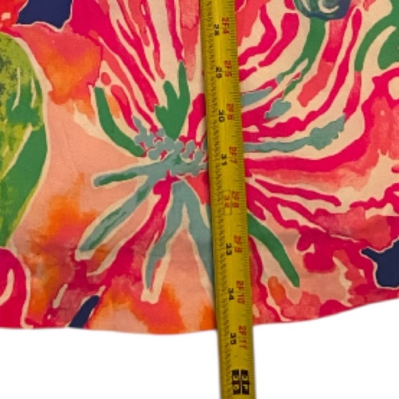 Lilly Pulitzer Kinley Dress in Beckon Blue Jungle Utopia Size 12 - Picture 8 of 9